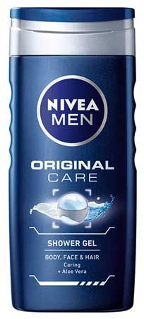 Nivea Original Care Erkekler için Saç Yüz ve Vücut Duş Jeli